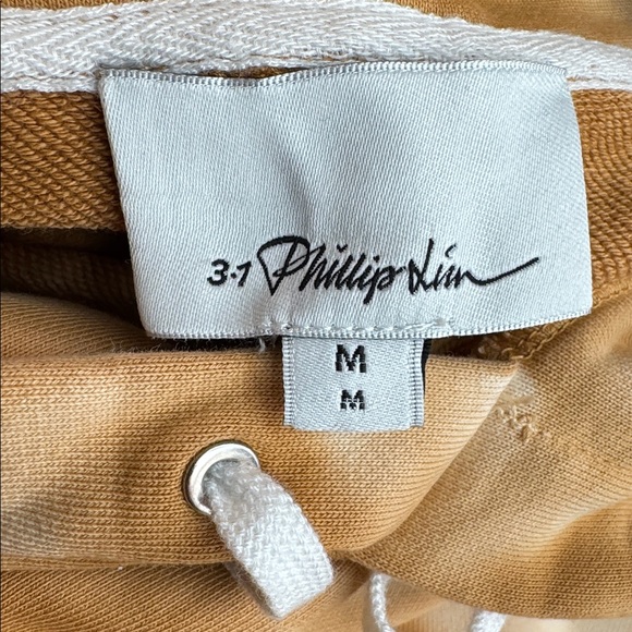 NWOT 3.1 Phillip Lim Mohair-Trim Tie-Dye Hoodie Size Medium - Picture 11 of 17